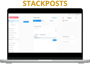 O Stackposts é uma ferramenta de marketing que permite gerenciar, agendar e publicar em praticamento todas as redes sociais